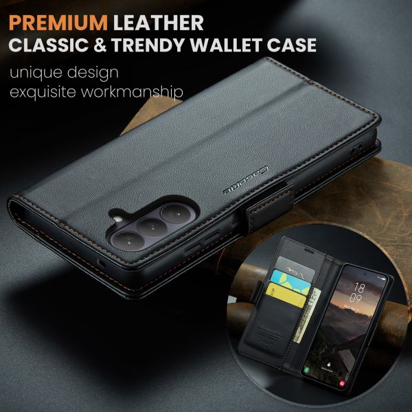 CaseMe Samsung Galaxy A57 Fodral 023 Series Svart