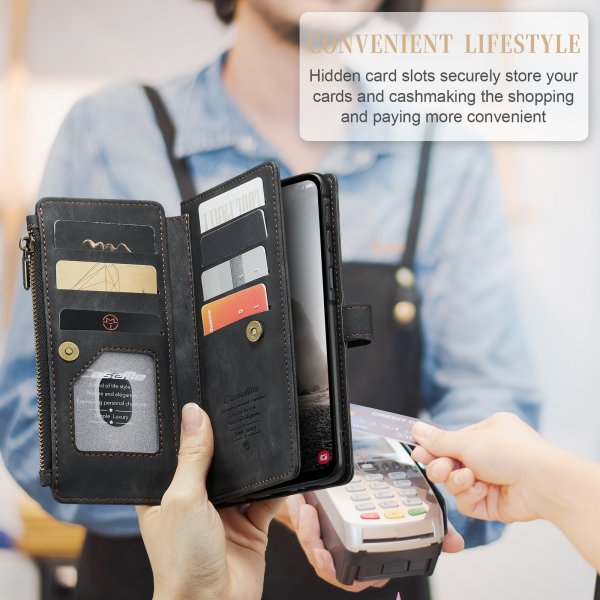 CaseMe Samsung Galaxy A57 Fodral C30 Series Svart