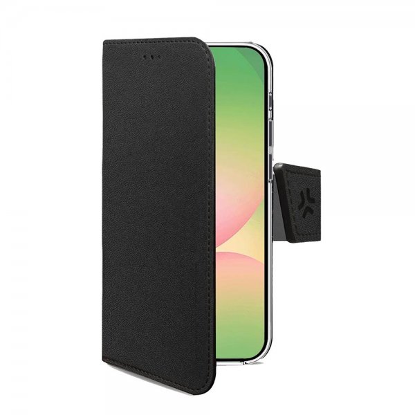 Celly Samsung Galaxy A57 Fodral Wally Wallet Case Svart