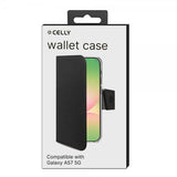 Celly Samsung Galaxy A57 Fodral Wally Wallet Case Svart