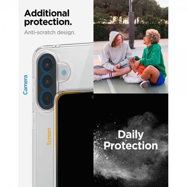 Spigen Samsung Galaxy A57 Skal Ultra Hybrid Crystal Clear