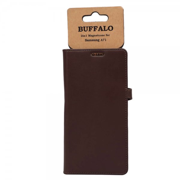 Buffalo Samsung Galaxy A71 Fodral Buffalo Löstagbart Skal Brun