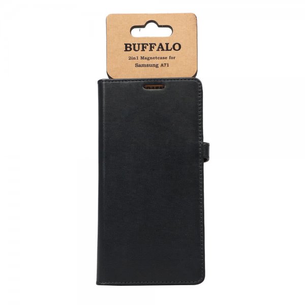 Buffalo Samsung Galaxy A71 Fodral Buffalo Löstagbart Skal Svart