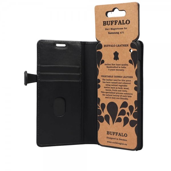 Buffalo Samsung Galaxy A71 Fodral Buffalo Löstagbart Skal Svart