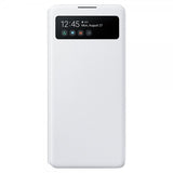 Samsung Original Galaxy A71 Fodral S View Wallet Cover Vit