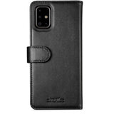 holdit Samsung Galaxy A71 Fodral Wallet Case Magnet Svart