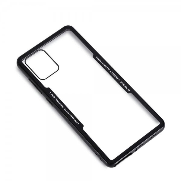 Gear Samsung Galaxy A71 Skal Härdat Glas Svart