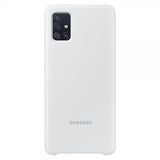 Samsung Original Galaxy A71 Skal Silicone Cover Silver