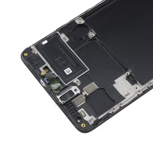Samsung Galaxy A71 Skärm med LCD Display + Ram - Svart