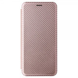 Samsung Galaxy A72 Fodral Kolfibertextur Roseguld