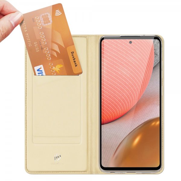 Dux Ducis Samsung Galaxy A72 Fodral Skin Pro Series Guld