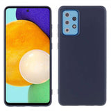 X-Level Samsung Galaxy A72 Skal Liquid Silicone Blå