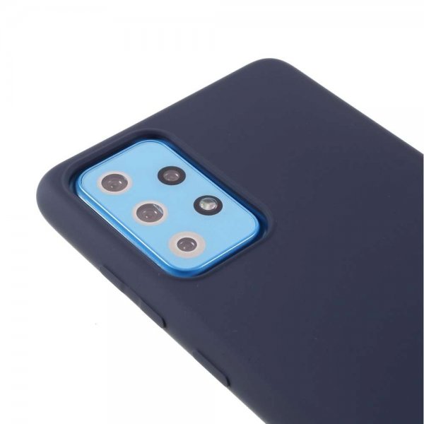 X-Level Samsung Galaxy A72 Skal Liquid Silicone Blå