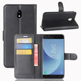 Samsung Galaxy J5 2017 Fodral Litchi Svart