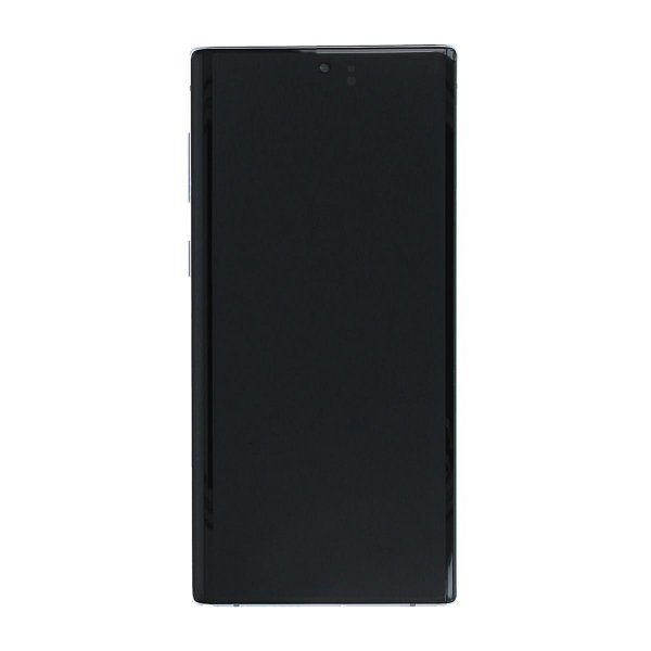 Samsung Galaxy Note 10 Skärm med LCD Display Original - Vit