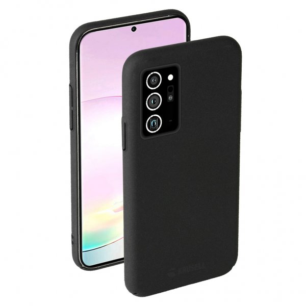 Krusell Samsung Galaxy Note 20 Ultra Skal SandCover Svart
