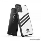 Adidas Samsung Galaxy Note 20 Ultra Skal OR 3 Stripes Snap Case Vit Svart