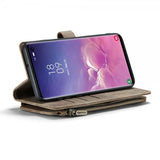 CaseMe Samsung Galaxy S10 Fodral C30 Series Brun