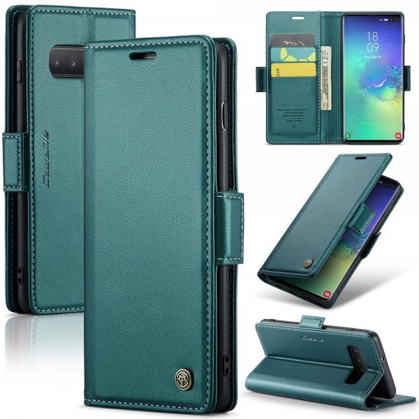 CaseMe Samsung Galaxy S10 Plus Fodral 023 Series Grön