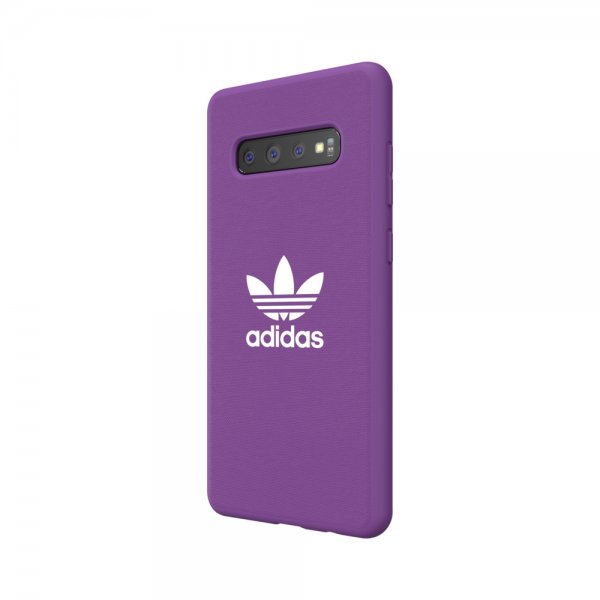 Adidas Samsung Galaxy S10 Plus Skal OR Moulded Case Canvas SS19 Lila