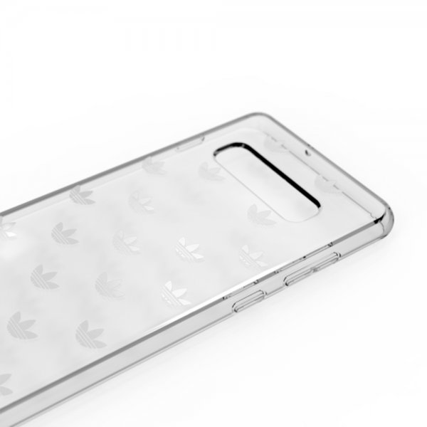 Adidas Samsung Galaxy S10 Plus Skal OR Snap Case Entry SS19 Klar Silver
