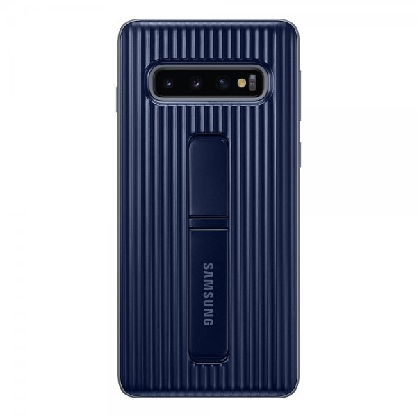 Samsung Original Galaxy S10 Skal Protective Stand Cover Mörkblå