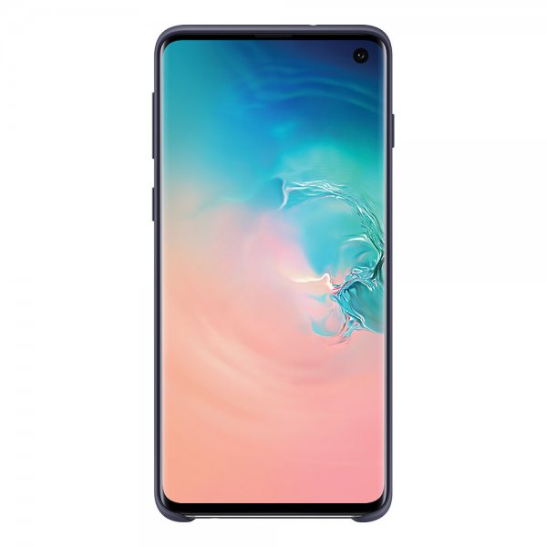 Samsung Original Galaxy S10 Skal Silicone Cover Navy