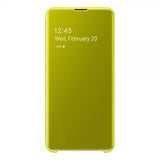 Samsung Original Galaxy S10E Fodral Clear View Cover Gul