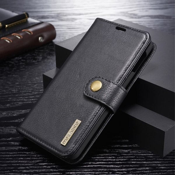 Dg.Ming Samsung Galaxy S10E Plånboksfodral Löstagbart Skal Svart