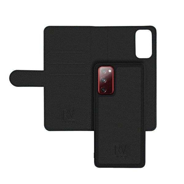 Rvelon Samsung Galaxy S20 FE Fodral Magnetiskt Avtagbart Skal Svart