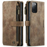 CaseMe Samsung Galaxy S20 FE Fodral C30 Series Brun