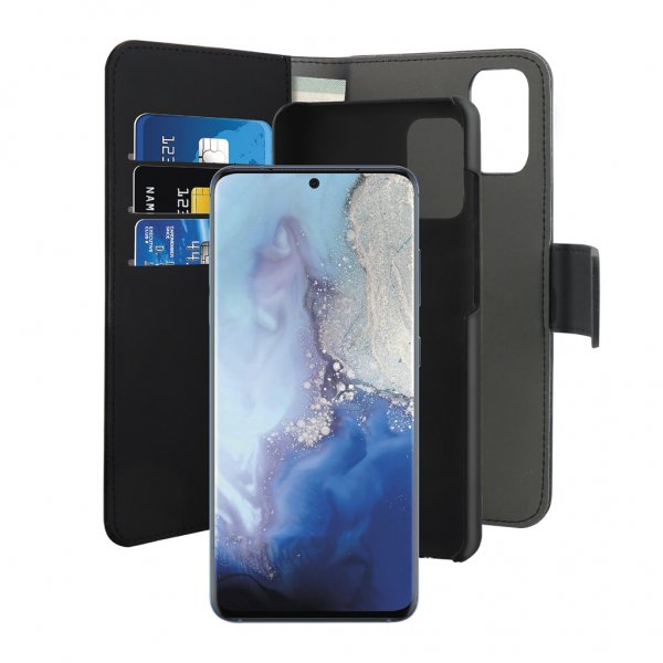 Puro Samsung Galaxy S20 Fodral Wallet Detachable 2 in 1 Svart