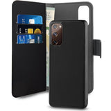 Puro Samsung Galaxy S20 FE Fodral Wallet Detachable 2 in 1 Svart