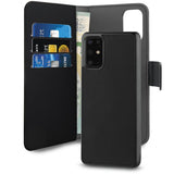 Puro Samsung Galaxy S20 Plus Fodral Wallet Detachable 2 in 1 Svart