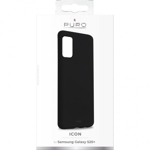 Puro Samsung Galaxy S20 Plus Skal Icon Svart