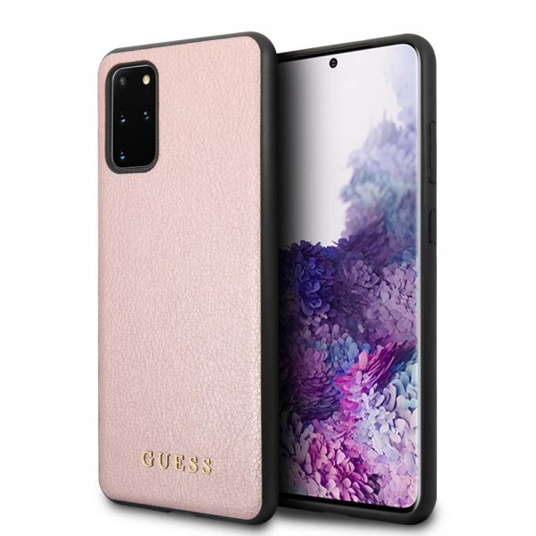 Guess Samsung Galaxy S20 Plus Skal Iridescent Cover Roseguld
