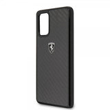 Ferrari Samsung Galaxy S20 Plus Skal Kolfibertextur Svart