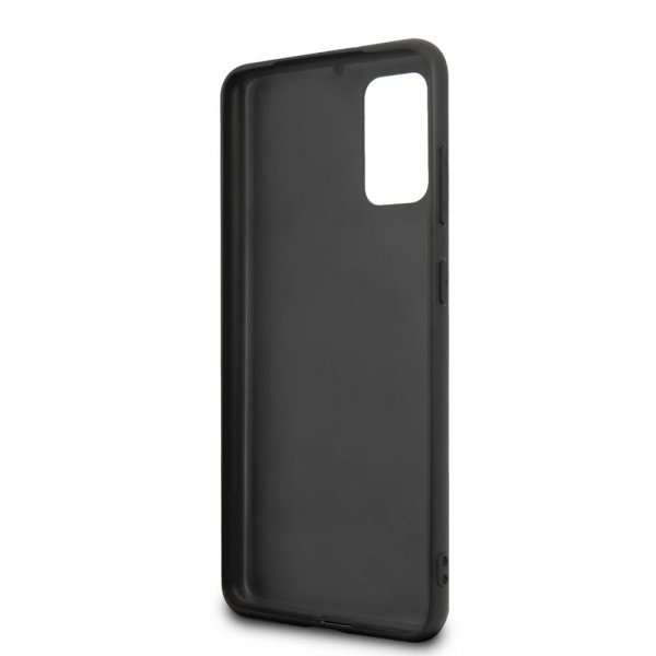 BMW Samsung Galaxy S20 Plus Skal Leather Lines Svart