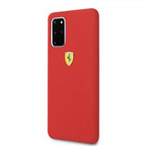 Ferrari Samsung Galaxy S20 Plus Skal med Logo Röd