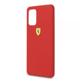 Ferrari Samsung Galaxy S20 Plus Skal med Logo Röd