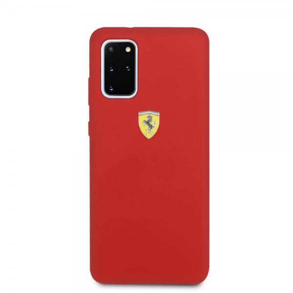 Ferrari Samsung Galaxy S20 Plus Skal med Logo Röd