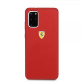 Ferrari Samsung Galaxy S20 Plus Skal med Logo Röd