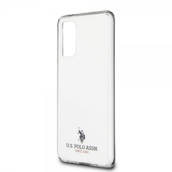 U.S. Polo Samsung Galaxy S20 Plus Skal med Logo Vit