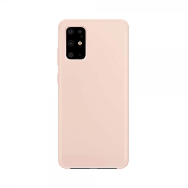 Xqisit Samsung Galaxy S20 Plus Skal Silicone Case Rosa