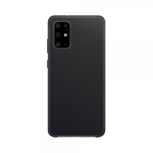 Xqisit Samsung Galaxy S20 Plus Skal Silicone Case Svart