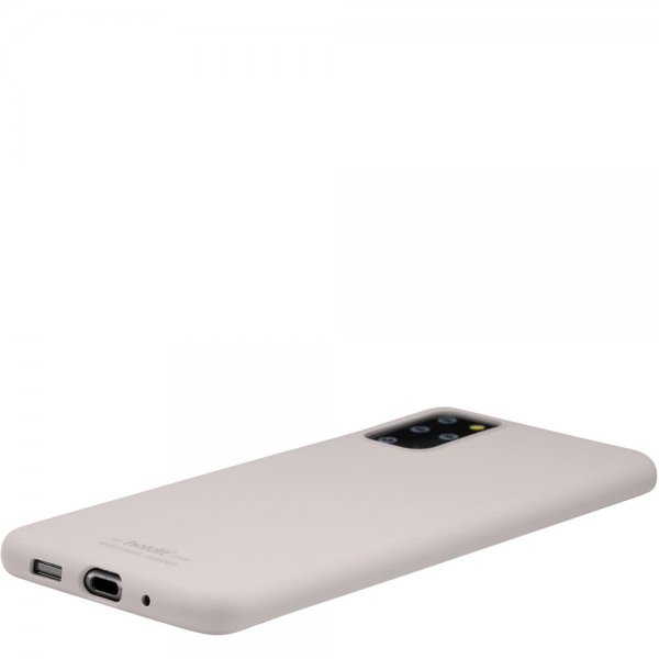 holdit Samsung Galaxy S20 Plus Skal Silikon Taupe