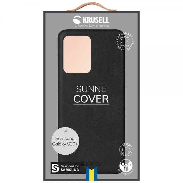 Krusell Samsung Galaxy S20 Plus Skal Sunne Cover Vintage Black