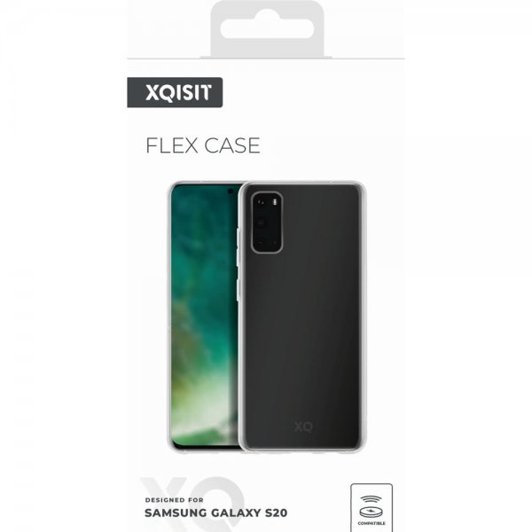 Xqisit Samsung Galaxy S20 Skal Flex Case Transparent