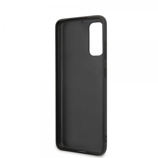 BMW Samsung Galaxy S20 Skal Leather Lines Svart