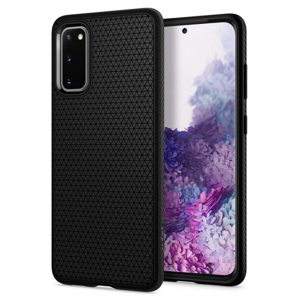 Spigen Samsung Galaxy S20 Skal Liquid Air Matte Black